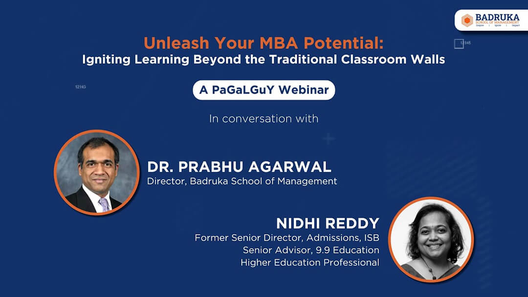 Unleash Your MBA Potential: Exploring Learning Beyond the Classroom | BSM X PaGalGuY Webinar