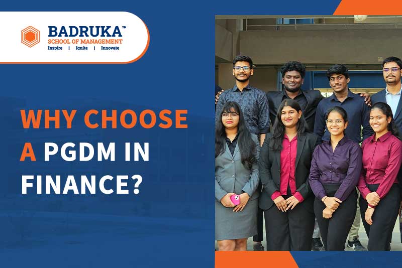 Why Choose a PGDM in Finance?
